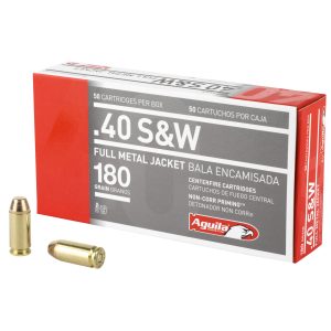 AGUILA 40SW 180GR FMJ 50/1000