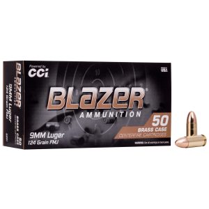 BLAZER BRASS 9MM 124GR FMJ 50/1000