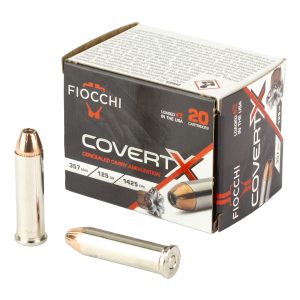 FIOCCHI COVERT X 357MAG 125GR 20/200