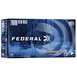 FED PWRSHK 7MM MAG 175GR SP 20/200