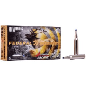 FED PRM 7MM REM MAG 155GR TA 20/200
