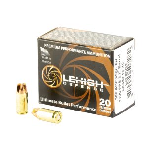 LEHIGH XTRM DFNS .380ACP 68GR 20/200