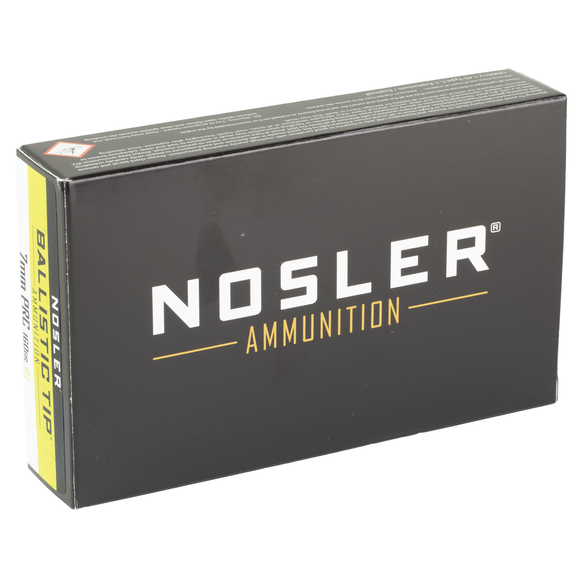 NOSLER 7MM PRC 160GR BT 20/200 - Image 2