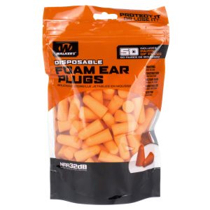 WALKER'S FOAM EAR PLUGS 50PK BAG
